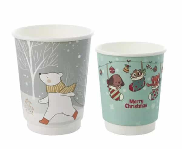 styrofoam cup christmas crafts
