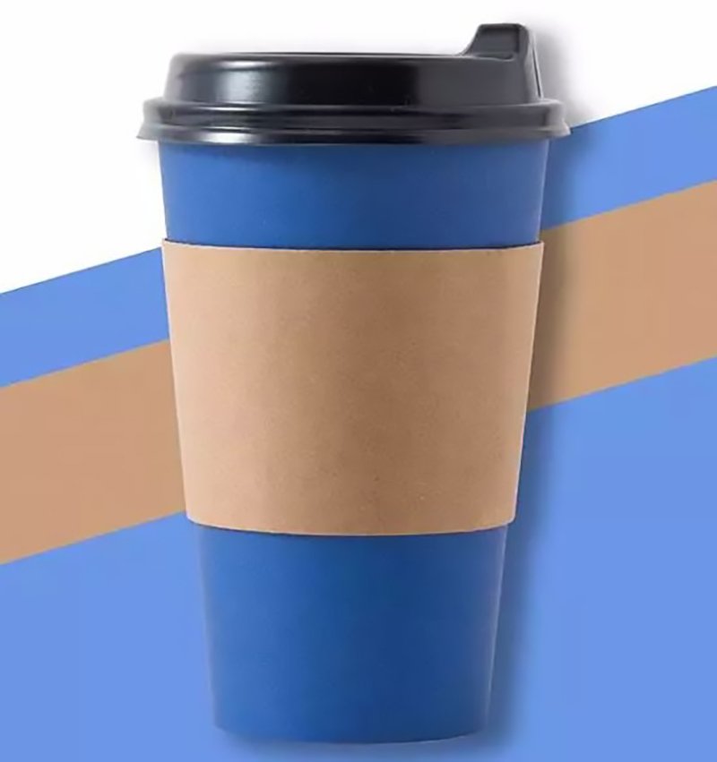 стаканчик из пенополистирола с крышкой