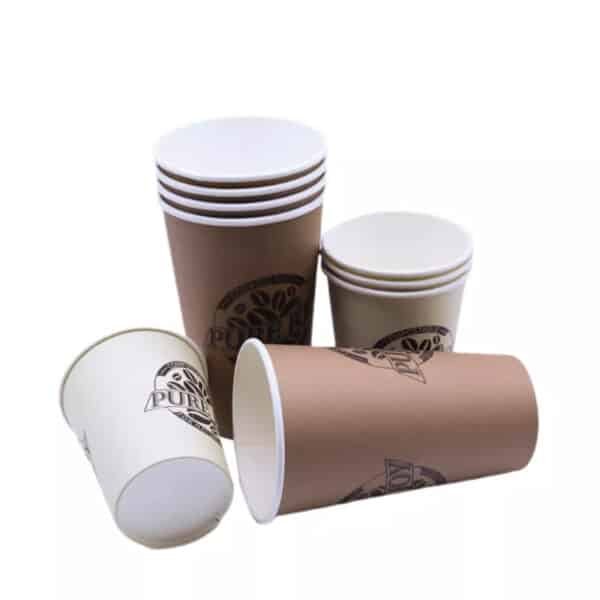 styrofoam cups with logo