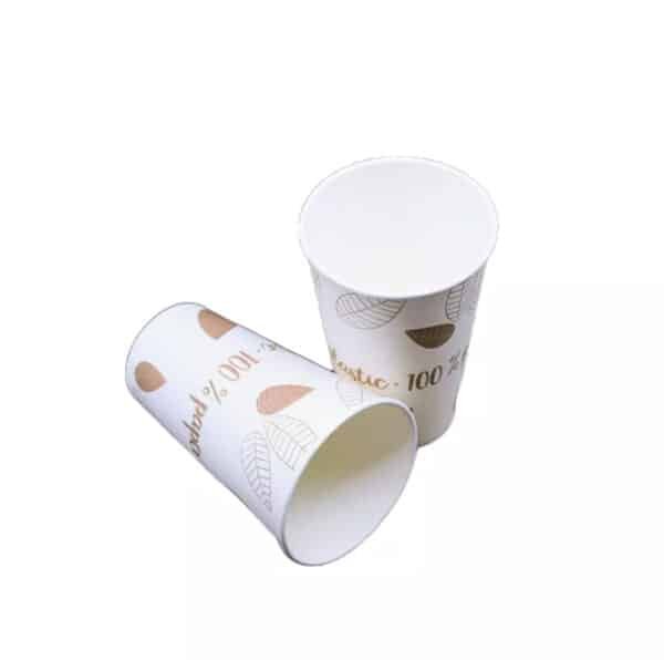 styrofoam cups with logo