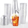 wholesale plastic cups with lids and straws