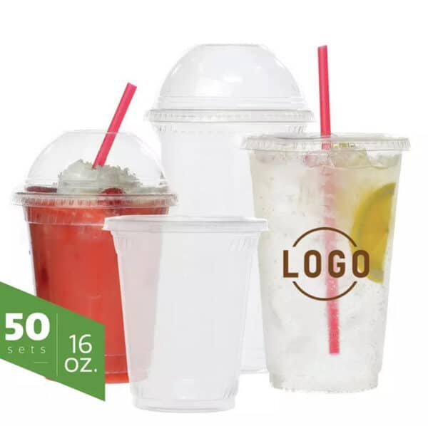 wholesale plastic cups with logo