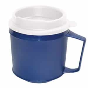 8 oz travel coffee mug with handle