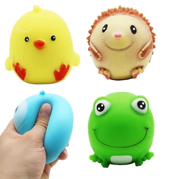 animal shaped stress balls
