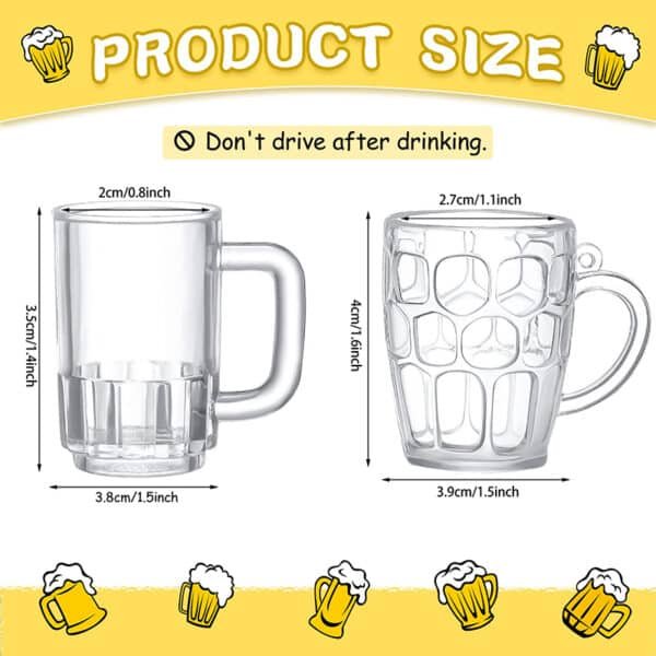 beer mugs cheering