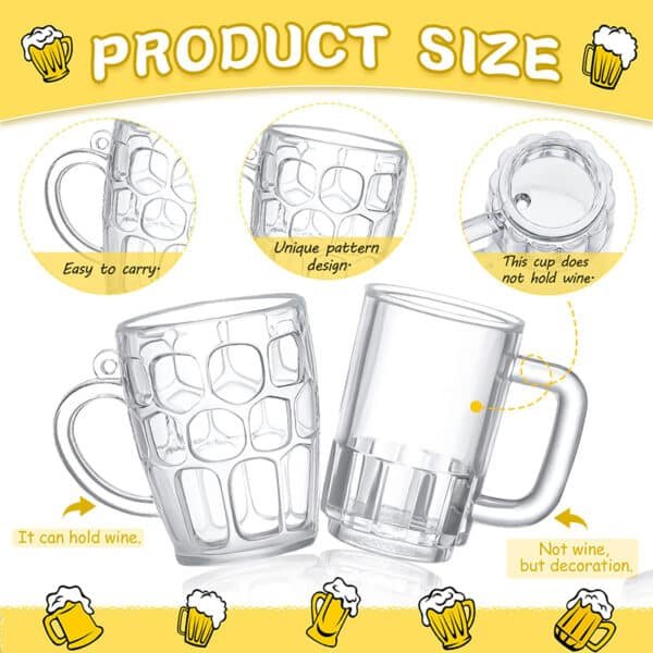 beer mugs cheering