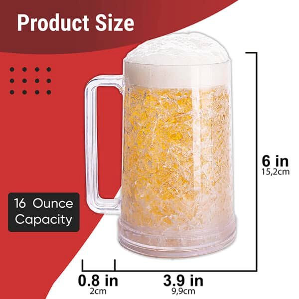 beer mugs for freezer