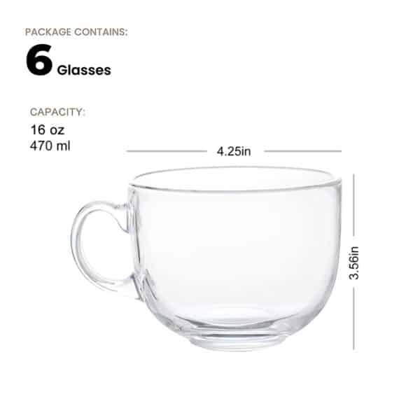 best glass coffee mugs