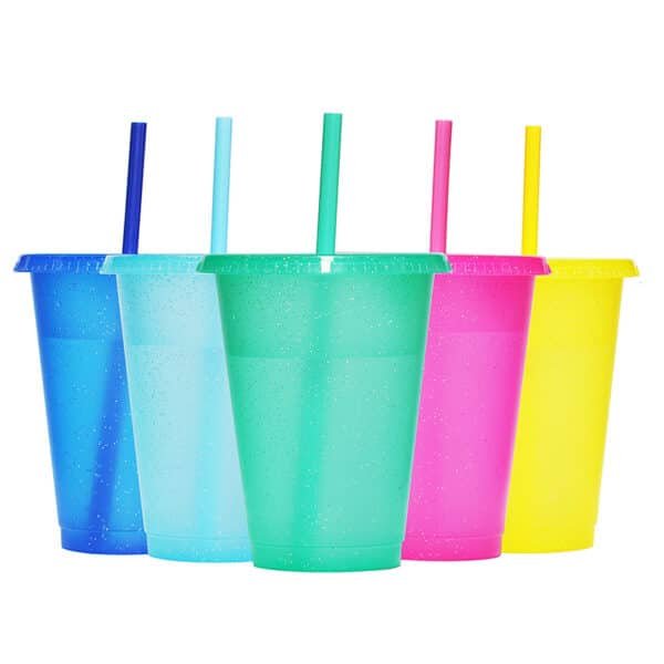 blank plastic tumblers