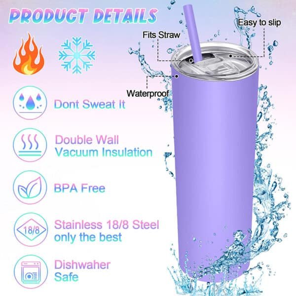 blank skinny tumblers