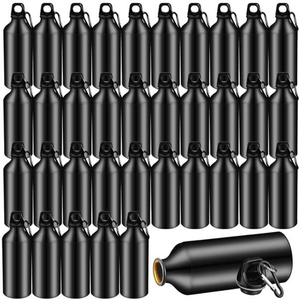 blank water bottles