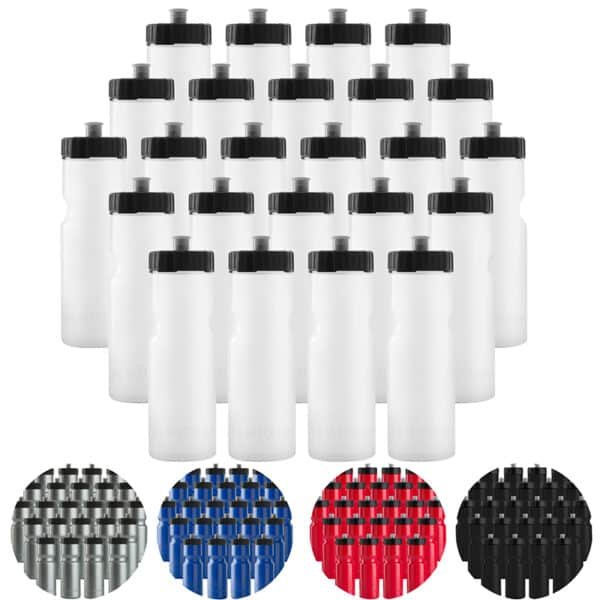 blank water bottles in bulk