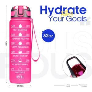 bpa free water bottles 1 liter