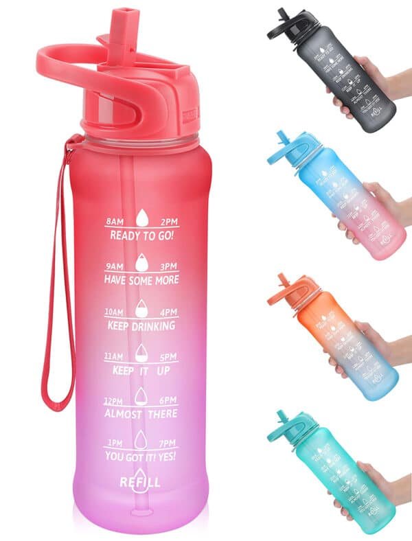 bpa free water bottles with straw