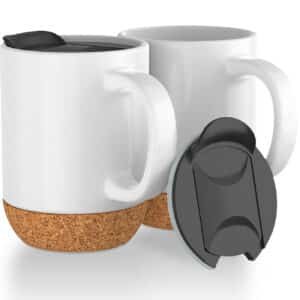 ceramic mugs with lids