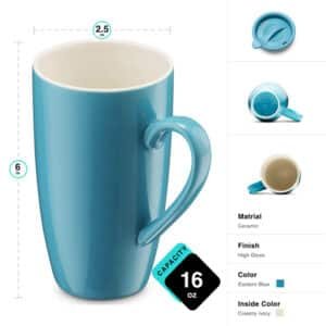 ceramic mugs with lids wholesale