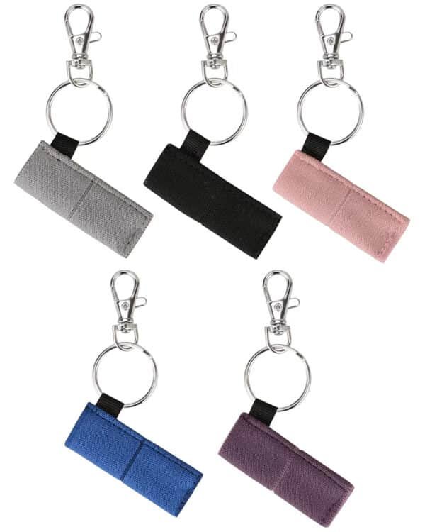 chapstick keychain holder
