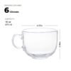 clear glass coffee mugs