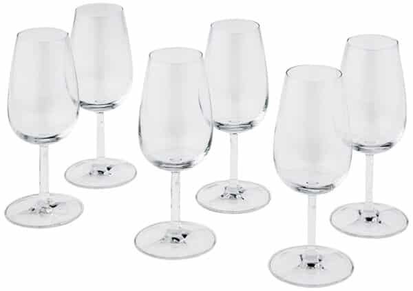 crystal wine glass