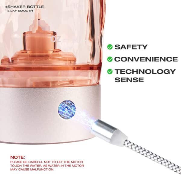 electric shaker bottle