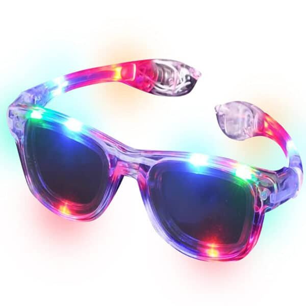 flashing light sunglasses