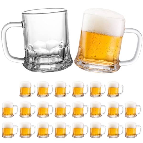 glass beer mugs bulk