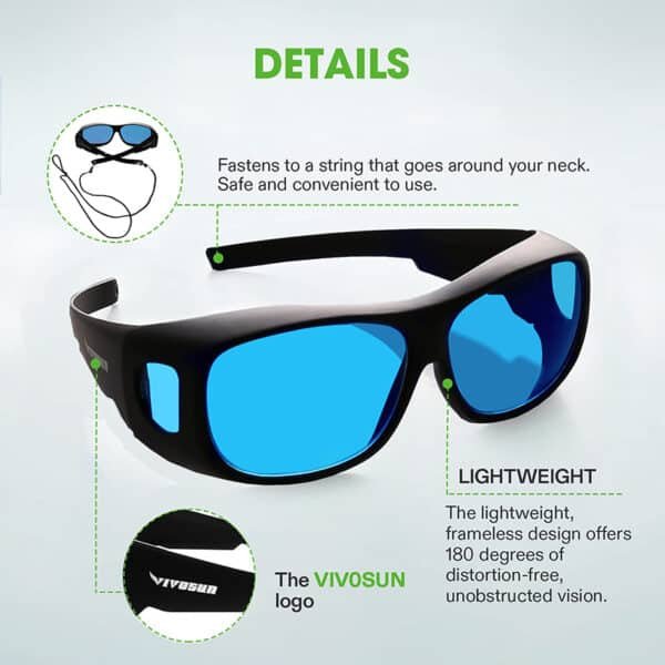 led grow light sunglasses