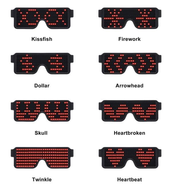 led light sunglasses