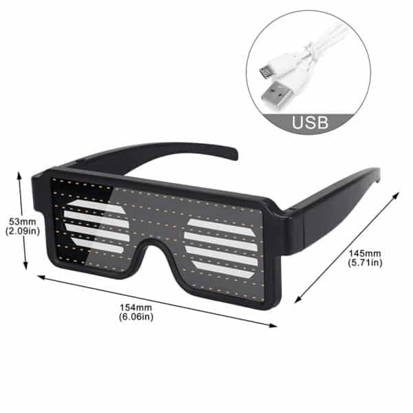 led sunglasses