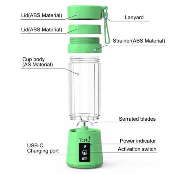 mini portable blender bottle