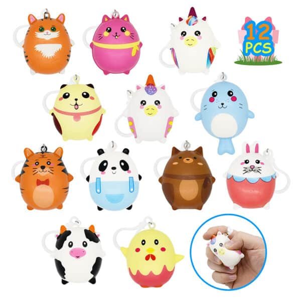 mini squishy keychain
