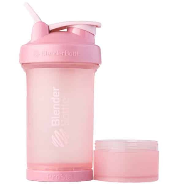 pink shaker bottle