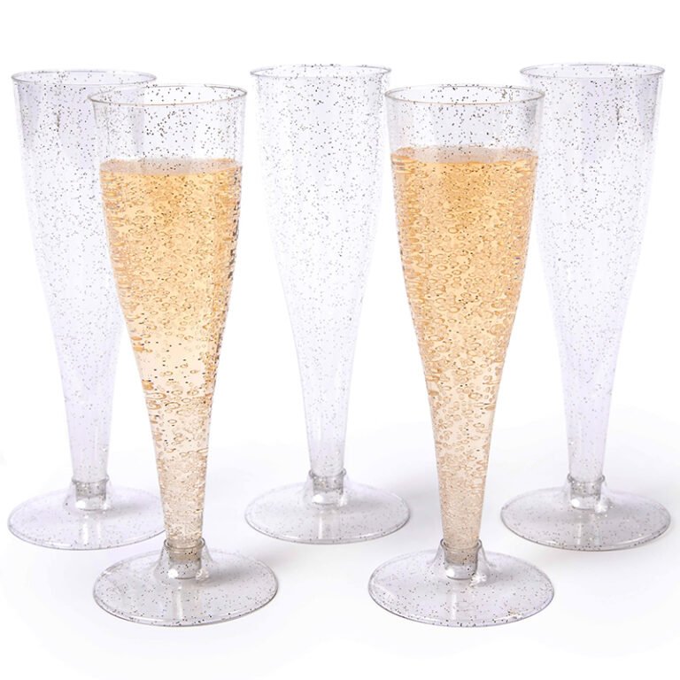 Plastic Champagne Glasses