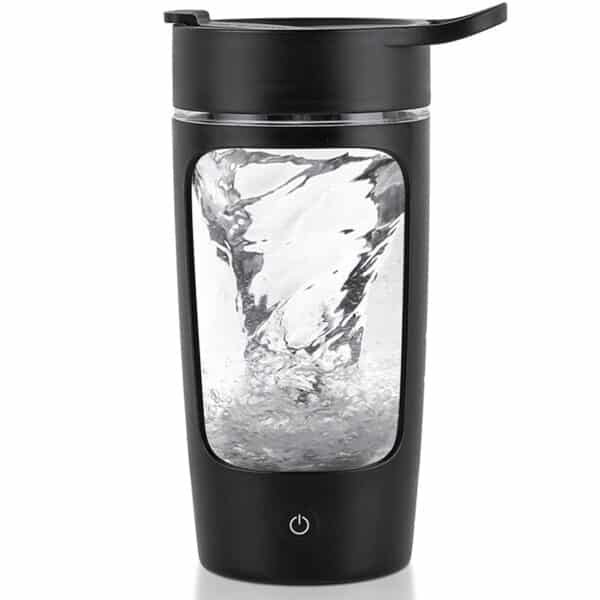 portable electric protein shaker bottle