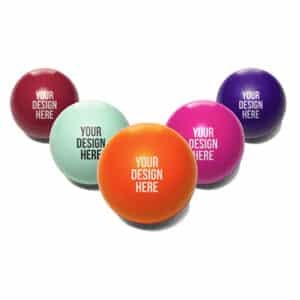 printed stress balls