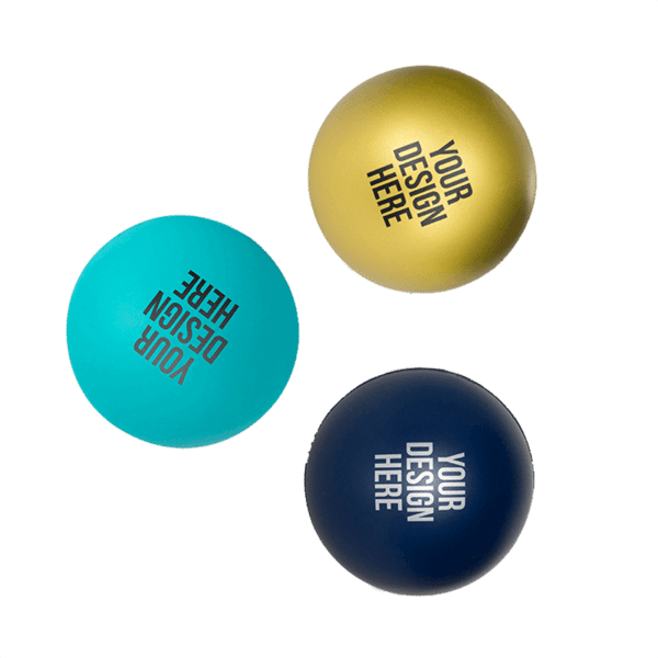 printed stress balls