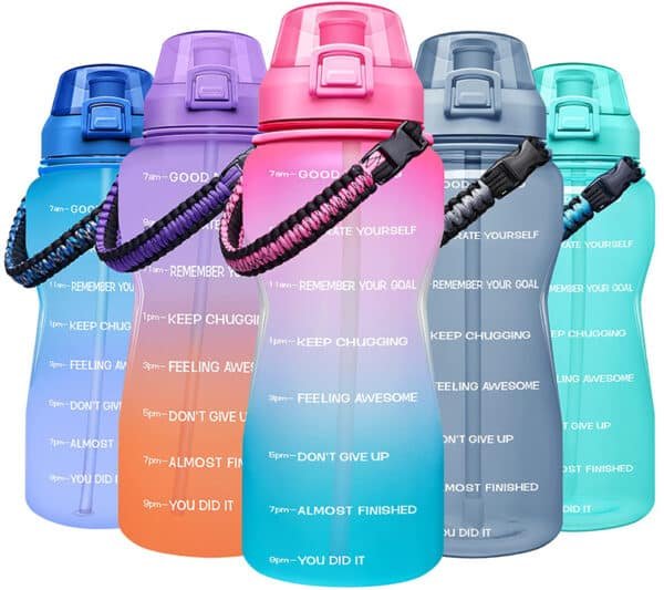 printed water bottle