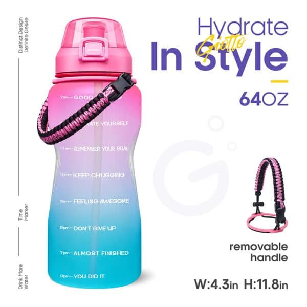 printed water bottle