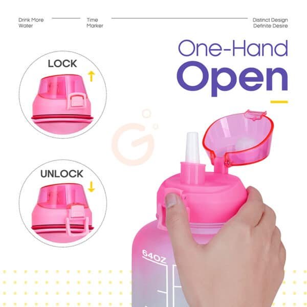 printed water bottle