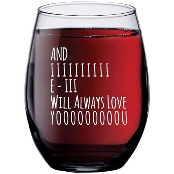promotional wine glasses with logo