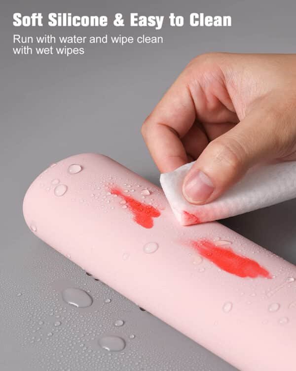 silicone lip gloss holder