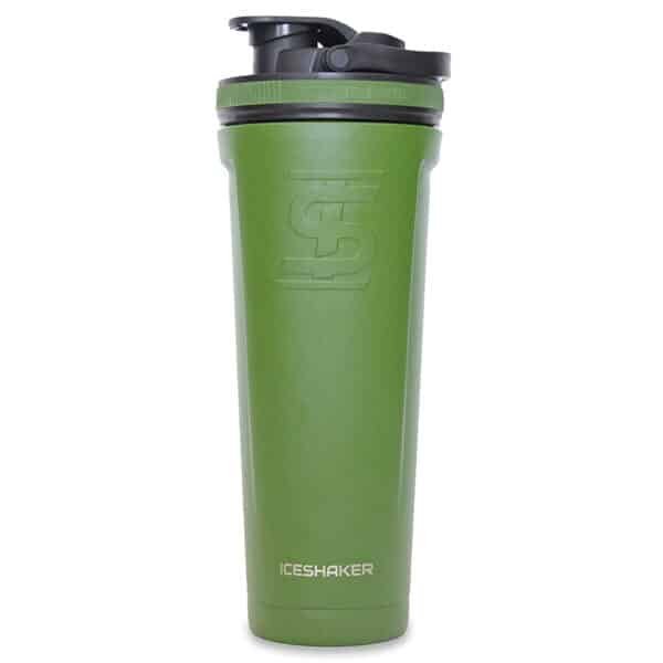 stainless steel protein shaker bottle