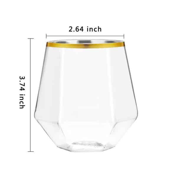stemless red wine glasses
