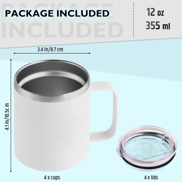 sublimation mugs with lids