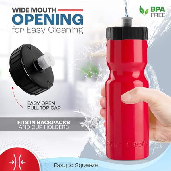 water bottles with logo in bulk