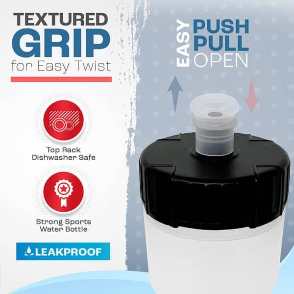 water bottles with logo in bulk