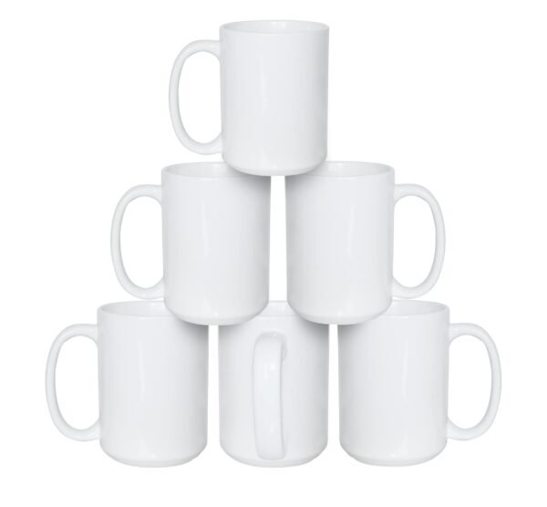 white blank coffee mugs