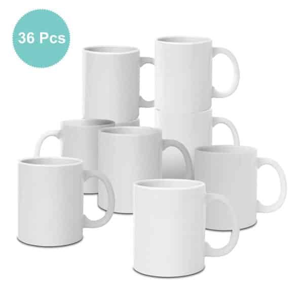 white ceramic mugs bulk