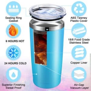 wholesale blank tumblers with lid and straw