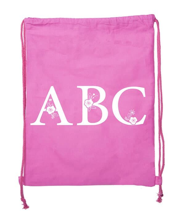 100 cotton drawstring bags